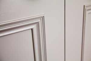 2 panel internal double door moulding - Poplar 2 Panel Internal Double Doors | Grey