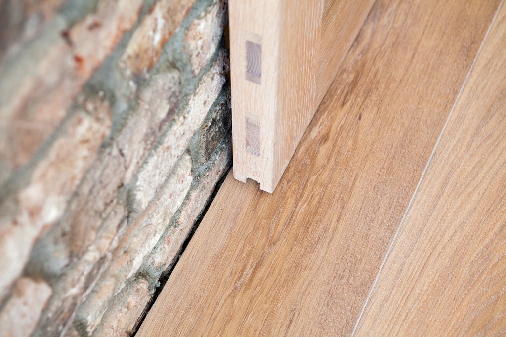 Mortice and tenon joint - Barn Style TG&V Sheeted Door | European Oak | TG&V Sheeting | Sliding Gear