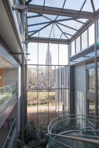 Wall and ceiling windows - natural light - glass house - sky light windows