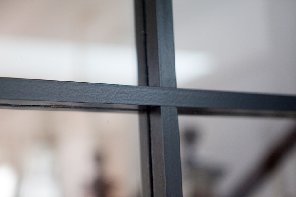 Close up photo of door grille