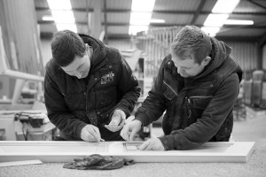 McNally Joinery - Workers in action